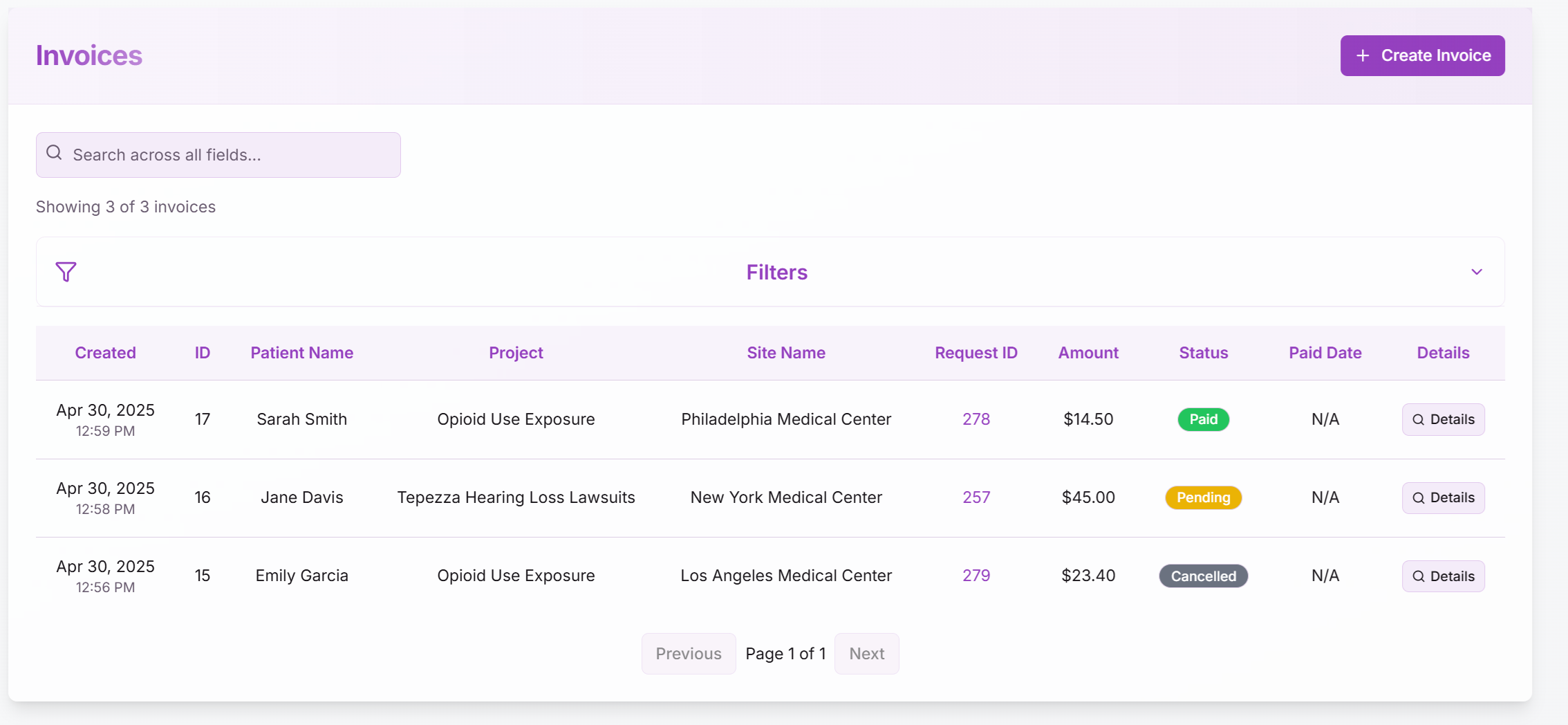 Tribute Collection System
